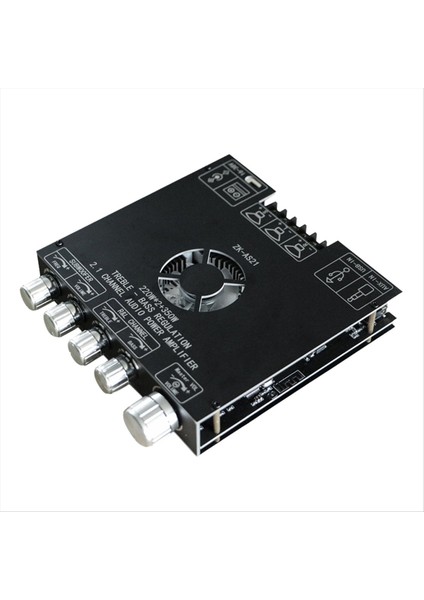 ZK-AS21 2 1 Kanal TPA3255 Bluetooth Dijital Güç Amplifikatör Kartı Modülü Yüksek ve Düşük Tonu Subwoofer 220WX2+350W (Yurt Dışından) fiyatları
