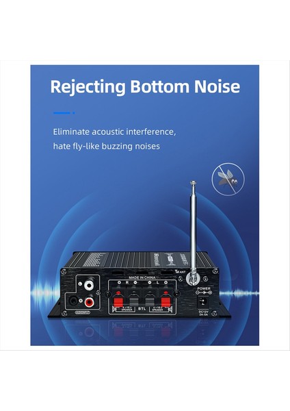 Yeni AK360 Stereo Araba Ev Amplifikatörü USB Kayıpsız Oynatma Radyo Amplifikatörü 5 0 Bluetooth Hifi Ses Amplifikatörü (Yurt Dışından) modelleri