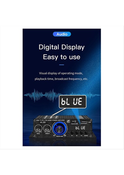 Yeni AK360 Stereo Araba Ev Amplifikatörü USB Kayıpsız Oynatma Radyo Amplifikatörü 5 0 Bluetooth Hifi Ses Amplifikatörü (Yurt Dışından) indirimleri