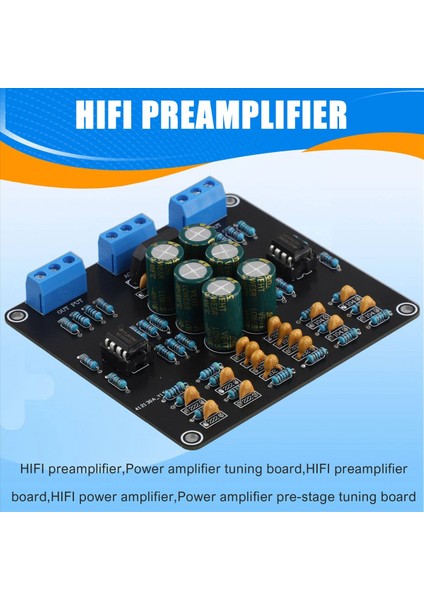 Hıfı Preampifikatör Kartı Hıfı Güç Amplifikatör Aksesuarları Güç Amplifikatörü Preamp Ayarlama Tahtası Ön Panel (Yurt Dışından) indirimleri