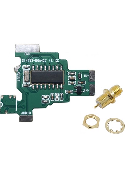 SI4732+BGA427 MODÜLÜ+SMA-50KY Konnektör Filtresi Quansheng Uvk5/uvk6 Interscom Modifikasyon Modülü Için Amplifiye Sürüm (Yurt Dışından)