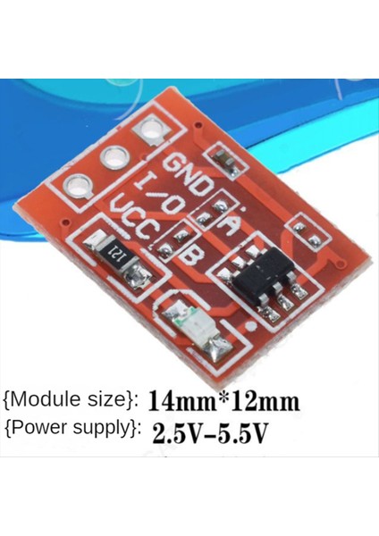 60PCS TTP223 Dokunmatik Sensör Dokunma Düğmesi Modülü Kendi Kendine -Lock -Point Kapasitans Anahtarı Tek Taraflı Dönüşüm (Yurt Dışından) indirimleri