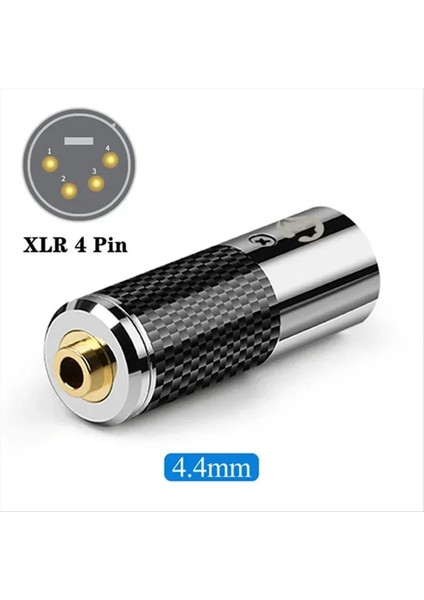 Dac Kod Çözücü 4 Pin Xlr Konektörü 3 5 2 5 4 4 mm Jak Fişi Ses Adaptörü Erkek Dişi Dönüştürücü Karbon Fiber Kabuğu 4 4 mm (Yurt Dışından) fiyatları
