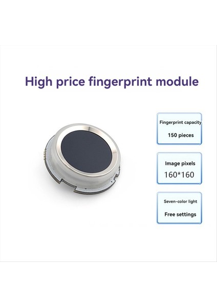 R502S Parmak Izi Modülü Kapasitif Parmak Izi Modülü Sensör Tarayıcı Parmak Izi Tanıma Modülü Rgb Işık (Yurt Dışından) fiyatları