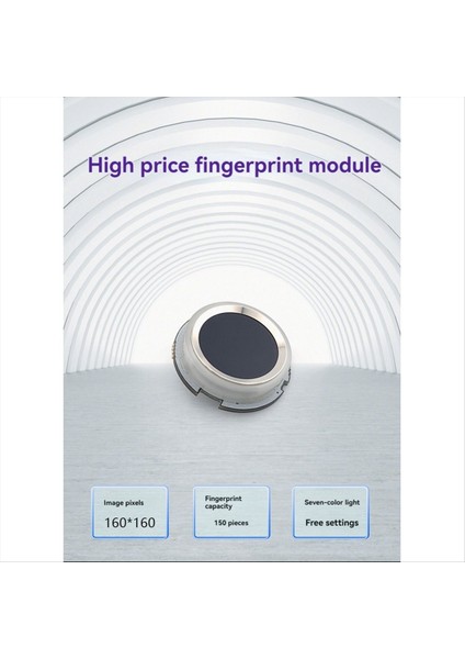 R502S Parmak Izi Modülü Kapasitif Parmak Izi Modülü Sensör Tarayıcı Parmak Izi Tanıma Modülü Rgb Işık (Yurt Dışından) fırsatları