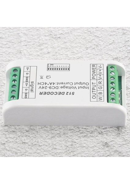 Mini 4 Kanal Dmx Rgbw Kod Çözücü 16A Rgb Rgbw Şerit Denetleyicisi Dmx 512 LED Şerit Işıkları Için Dimmer Sürücü DC9-24V (Yurt Dışından) fiyatları