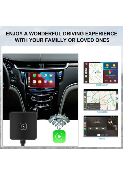 Kablosuz Carplay Adaptörü Ios Için Dongle Kolay Kurulum Fabrika Kablolu Carplay Araba Modeli ile Uyumlu Dongle (Yurt Dışından) fırsatları