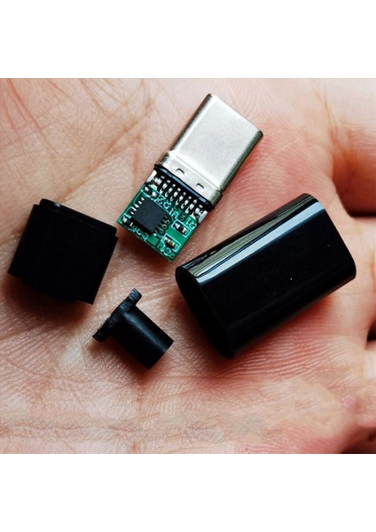 20PCS 12V Pd/qc Değil Kurulu Hızlı Şartı Modülü Kabuklu Pd 2 3 0 Dc Tetikleyici USB C Tipi Erkek Qc4 Şarj Konektörü Siyah (Yurt Dışından) fırsatları