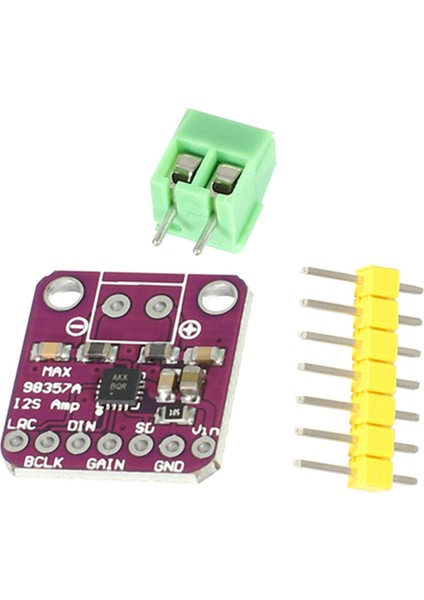 2x MAX98357 I2S 3W Sınıf D Amplifikatör Arayüzü Dac Decoder Modülü Ahududu Pi ESP32 Için Filtresiz Ses Kartı (Yurt Dışından) indirimleri