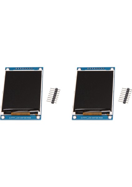 Arduino Için 2x 2 4 Inç 240X320 LCD Spı Tft Ekran Modül Sürücüsü Ic ILI9341 (Yurt Dışından)