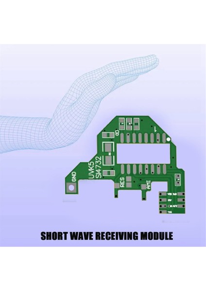 SI4732 Modül+2xdonut Anten+Programlama Kablosu Kısa Dalga Değişiklik Modülü V2 Fpc Sürüm Quansheng Uv-K5 Uv-K6 (Yurt Dışından)