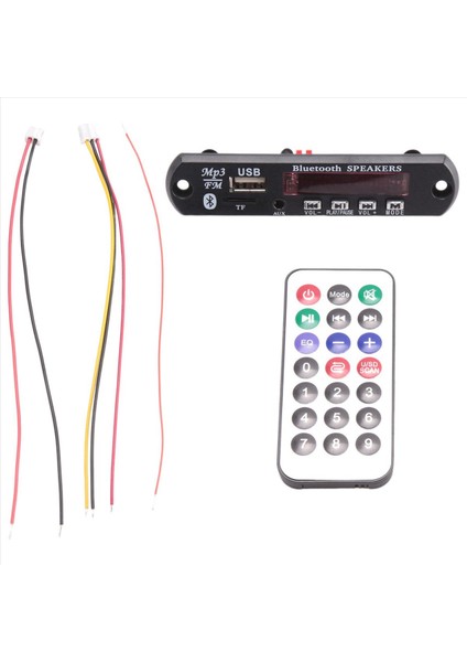 2x Bluetooth 5 0 Mp3 Kod Çözücü Kartı Dc 5V 12V Araba Fm Radyo Modülü Desteği Tf USB Aux Aux Aux (Yurt Dışından) fırsatları
