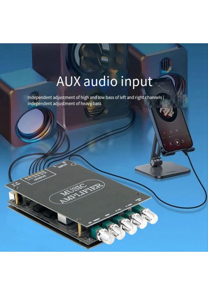 Zy-2 1 Kanal Bluetooth Dijital Amplifikatör Modülü Yüksek ve Düşük Perdeli Subwoofer Hifi Bluetooth Amplifikatör Kartı (Yurt Dışından) fiyatları