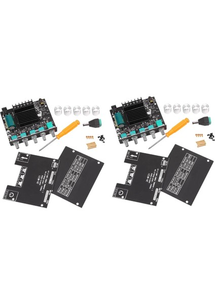 ZK-MT21 2 1 Kanal Bluetooth 5 0 Subwoofer Amplifikatör Kartı 50WX2+100W Güç Ses Stereo Amplifikatör Kartı Bas Amp Aux (Yurt Dışından)