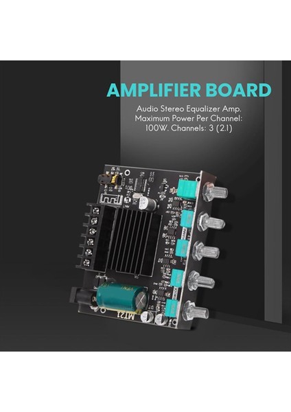 ZK-MT21 2 1 Kanal Bluetooth 5 0 Subwoofer Amplifikatör Kartı 50WX2+100W Güç Ses Stereo Amplifikatör Kartı Bas Amp Aux (Yurt Dışından) fiyatları