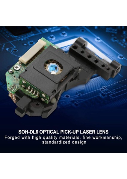 2x DVD Lazerler Lens Güverte Soh-Dl6 Tek Kafa Disk Optik Lazerler Kafa Değiştirme Onarım Parçası (Yurt Dışından) modelleri