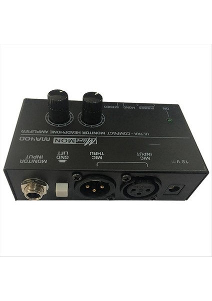 MA400 Kulaklık Önsözü Mikrofon Preampifikatör Ses 6 35MM ve 3 5mm Kulaklık Çıkışları Mikser Abd Fiş (Yurt Dışından) fiyatları
