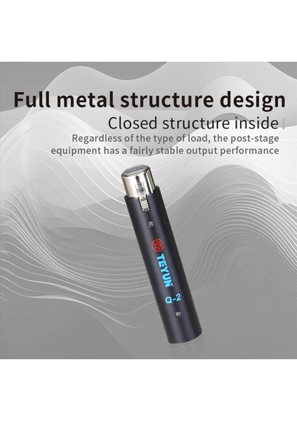 3x Teyun Q2 Mikrofon Dinamik Önsözlü 28DB Kazanç Dinamik Mic Amplifikatörü 48V Metal Yapısı Q-2 Canlı Için (Yurt Dışından) fiyatları