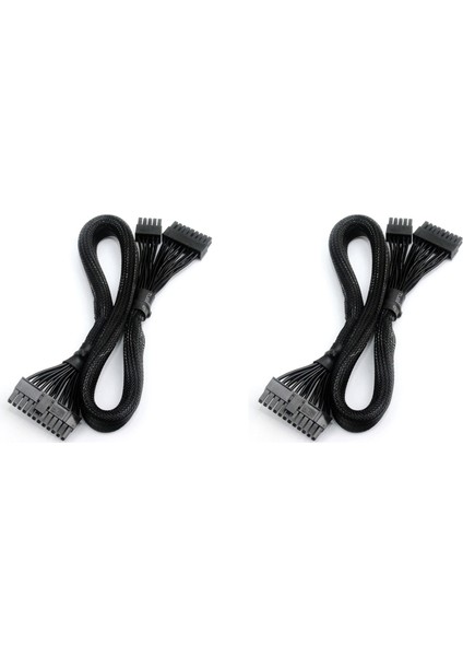 2x Atx 24PIN Ila 18+10PIN Anakart Psu Modüler Güç Kaynağı Soğutucu V550 V550 V650 V750 V850 V700 V1000 (Yurt Dışından)