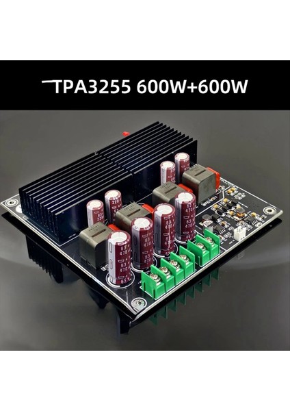 SAMP-200 Hıfı Çift Çekirdek TPA3255 Stereo Amplifikatör Kart 2 Kanal 600W+600W Sınıf D Dijital Güç Amplifikatörü TL072 Op Amp (Yurt Dışından) fırsatları
