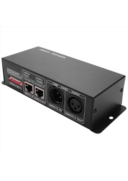 2x 3ch DC12-24V Rgbw Dmx 512 Decoder LED Denetleyicisi Rgb LED DMX512 Decoder DMX512-3CH (Yurt Dışından) fiyatları