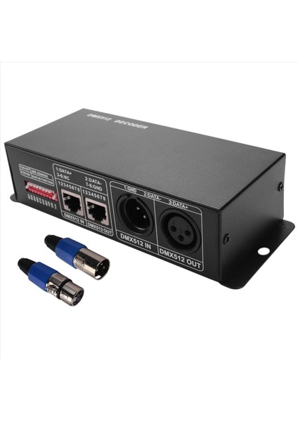 2x 3ch DC12-24V Rgbw Dmx 512 Decoder LED Denetleyicisi Rgb LED DMX512 Decoder DMX512-3CH (Yurt Dışından) indirimleri