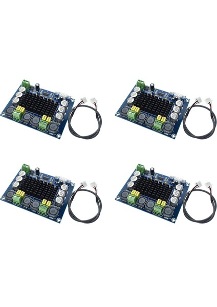 4x TPA3116D2 Çift Kanallı Stereo Yüksek Güçlü Dijital Ses Güç Amplifikatör Kartı 2X120W XH-M543 (Yurt Dışından)