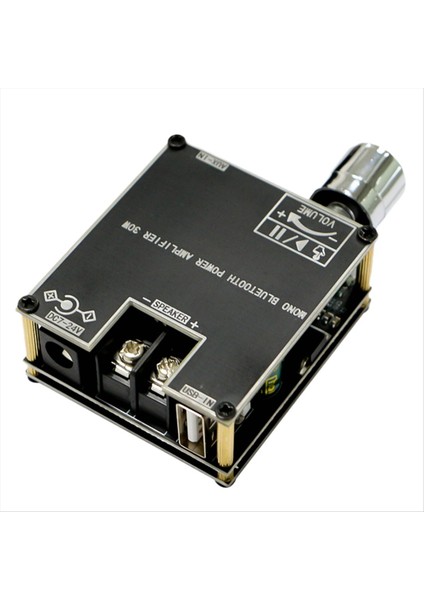 ZK301B Mono 30W Bt5 3 Dijital Ses Amplifikatör Modülü Uygulama ile Gerçek Kablosuz Tws&#39 Yi Dıy Basit Mono Amplifikatör Kartı (Yurt Dışından) fırsatları