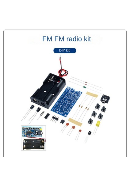 2x RDA5807 Dıy Kitler Kablosuz Stereo Fm Radyo Alıcı Modülü Pcb 76MHZ-108MHZ Dc 1 8V-3 6V (Yurt Dışından) modelleri