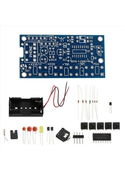 2x RDA5807 Dıy Kitler Kablosuz Stereo Fm Radyo Alıcı Modülü Pcb 76MHZ-108MHZ Dc 1 8V-3 6V (Yurt Dışından) fırsatları