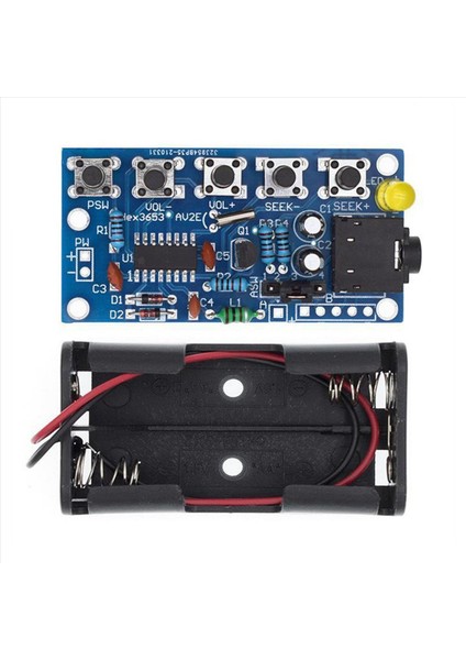 2x RDA5807 Dıy Kitler Kablosuz Stereo Fm Radyo Alıcı Modülü Pcb 76MHZ-108MHZ Dc 1 8V-3 6V (Yurt Dışından) indirimleri