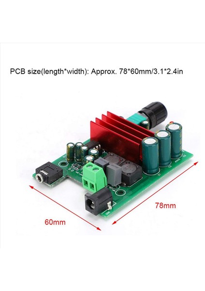 3x Güç Amplifikatör Kartı Yüksek Hassasiyetli Mono TPA3116 Subwoofer Amplifikatör Modülü NE5532 Opamp (Yurt Dışından) fiyatları