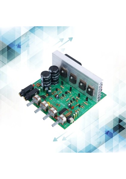 Yeni OK200W 2cannel 4-8ohm Amplifikatörler Modül Kartını Çift Grup AC18-26V 2 Kanal Güç Amplifikatörleri Kurulu Bitmiş B (Yurt Dışından)