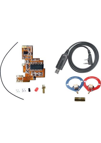 SI4732 Fpc Modifikasyon Modülü+Anten+Quansheng K5K6 Hf Kısa Dalga Resepsiyonu/çift Anten Çözümü Için Programlama Kablosu (Yurt Dışından)