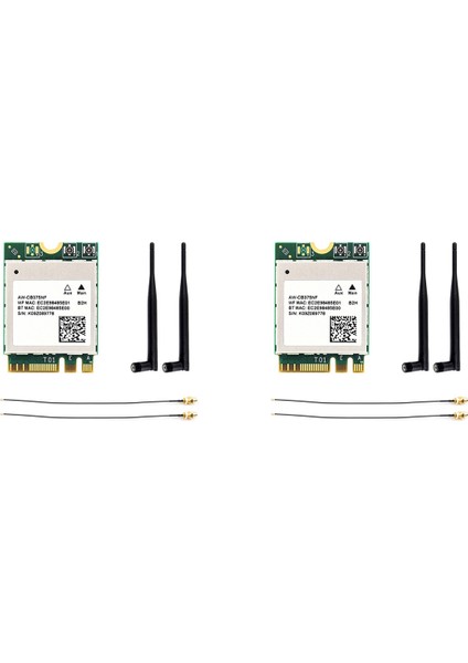 2x Waveshare AW-CB375NF Çift Bant Kablosuz Ağ Kartı 2 4g/5ghz Çift Bant Wifi5 Nesil Kablosuz Modül (Yurt Dışından)