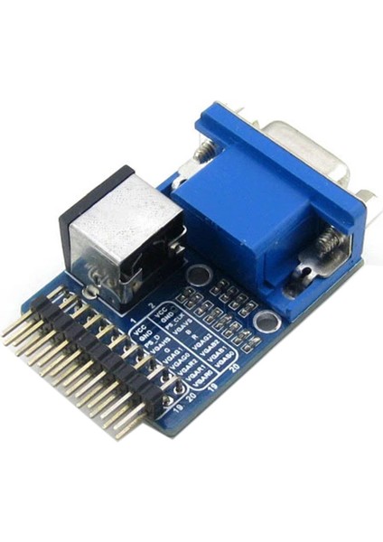 Vga&#39 Dan Ps2 Modülüne VGA Ps2 Test Modülü Adaptör Kartı Geliştirme Kart (Yurt Dışından)