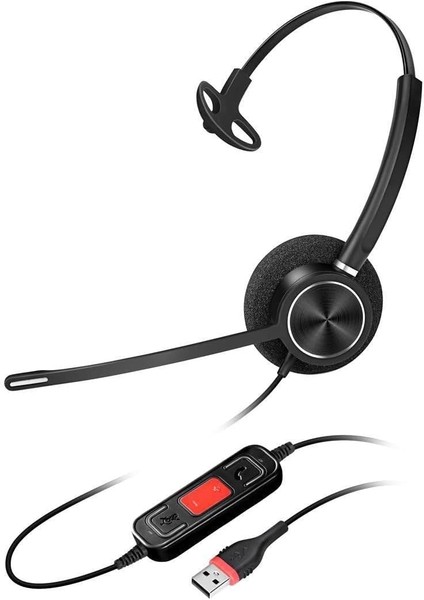 Inbertec C10M Mono Mikrofonlu Çağrı Merkezi Kulaklığı