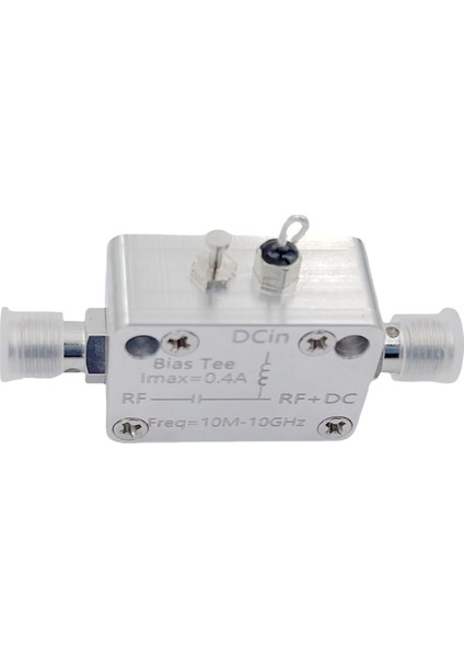 10MHZ-10GHZ Bıas Tee Rf Dc Blok Rf Izolatör Koaksiyel Biaser Ham Radyo Geniş Bant Amplifikatörü Sdr Alıcı Biastee (Yurt Dışından)