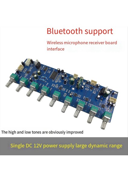 Ton Modülü M65831 T62M0001A Karaoke Reverb Preamp Preamp Kurulu Yüksek Bas Ayarlama Dc 12V Güç Kaynağı Kartı Modülü (Yurt Dışından) fiyatları
