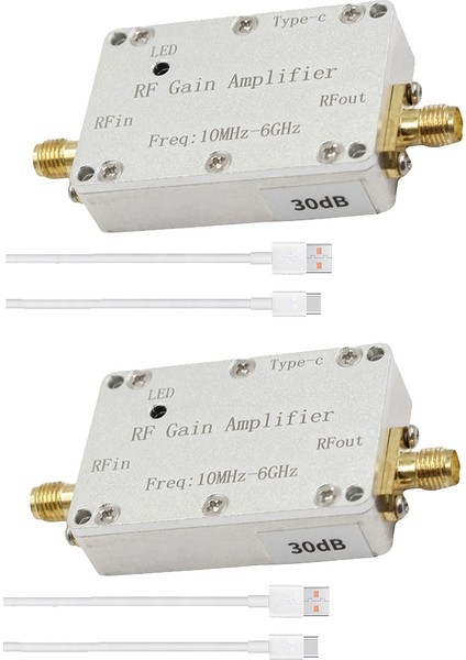 2pcs 10M-6GHZ 30DB Rf Kazanç Amplifikatörü 433M 1 2g 1 5g 2 4g 5 8g Alınması Amplifici Modülü Rf Kazanç Amplifikatörü (Yurt Dışından)