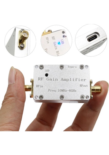 2pcs 10M-6GHZ 30DB Rf Kazanç Amplifikatörü 433M 1 2g 1 5g 2 4g 5 8g Alınması Amplifici Modülü Rf Kazanç Amplifikatörü (Yurt Dışından) indirimleri