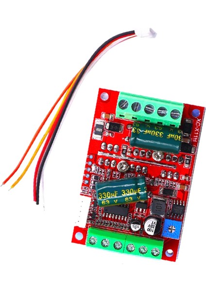 Dc 6-60V 16A 400W 3 Aşama Salonu Fırçasız Motor Kontrolör Kartı Bldc Pwm Plc Sürücü Modülü (Yurt Dışından)