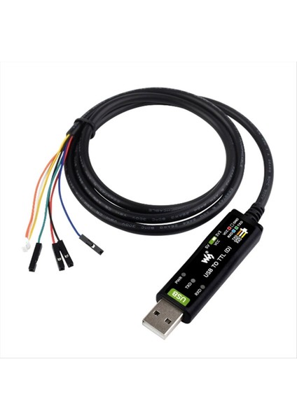 Waveshare Endüstriyel Usb&#39 Ye Ttl (D) Seri Modül Kablosu FT232RNL Raspberry Pi 5 Seri Port Hata Ayıklama Modülü Için 300BPS-3MBPS (Yurt Dışından) modelleri