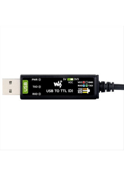 Waveshare Endüstriyel Usb&#39 Ye Ttl (D) Seri Modül Kablosu FT232RNL Raspberry Pi 5 Seri Port Hata Ayıklama Modülü Için 300BPS-3MBPS (Yurt Dışından) indirimleri