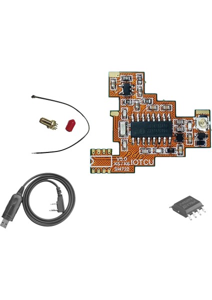 SI4732 V5 0 Fpc Modifikasyon Modül Kiti ve 2m Quansheng Uv K5 K6 Hf Kısa Dalga Tam Bant/tek Yan Bant Resepsiyonu (Yurt Dışından)