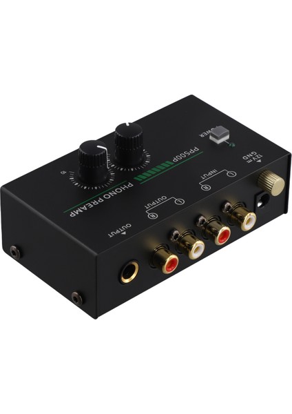 Fono Turntable Preamp Rc A Girişli Fonograf Ön Pampifikatörü Rca/trs Çıkışı Turntable Record Play Eu Fişi Için (Yurt Dışından)