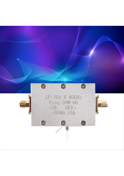 Amplifikatör Modülü 20M-6G Geniş Bant Rf Düşük Gürültü Amplifikatörü Yüksek Kazanç 30DB Lna Mikrodalga Amplifikasyon Alıcı Modülü (Yurt Dışından) fiyatları