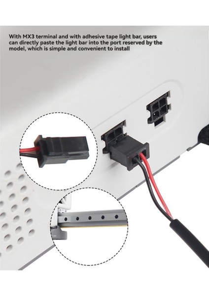 Bambu Lab A1 Için LED Işık Şeridi Dolgu Işığı RA95 24V Bambulab A1 Parts 3D Yazıcı Aksesuarları Için Süper Parlak (Yurt Dışından) indirimleri