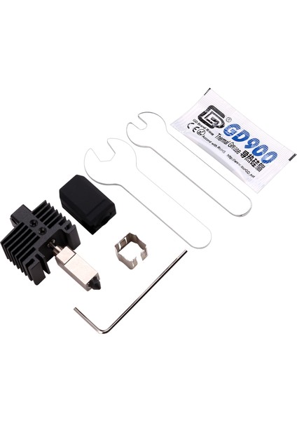 Bambu Lab X1 ve P1 Sertleştirilmiş Çelik Hotend Nozul Montajı 3D Yazıcı Parçaları (Yurt Dışından)