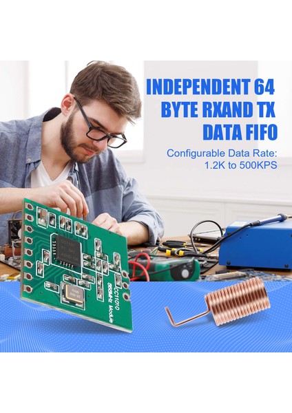 CC1101 868MHZ Radyo Şanzıman Anten Alıcı Modülü (Yurt Dışından) indirimleri